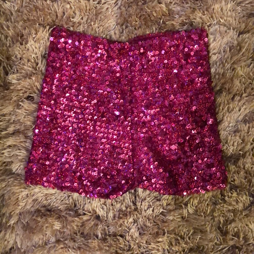 RAVE WEAR: Sequin Shorts